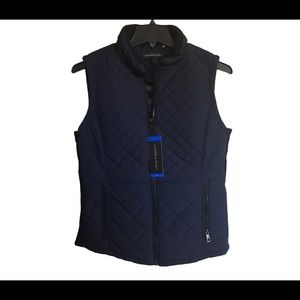 Andrew Marc Blue Puffer Vest men’s *